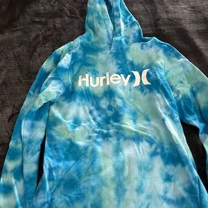 Hurley Tie Dyed Hoodie Youth large